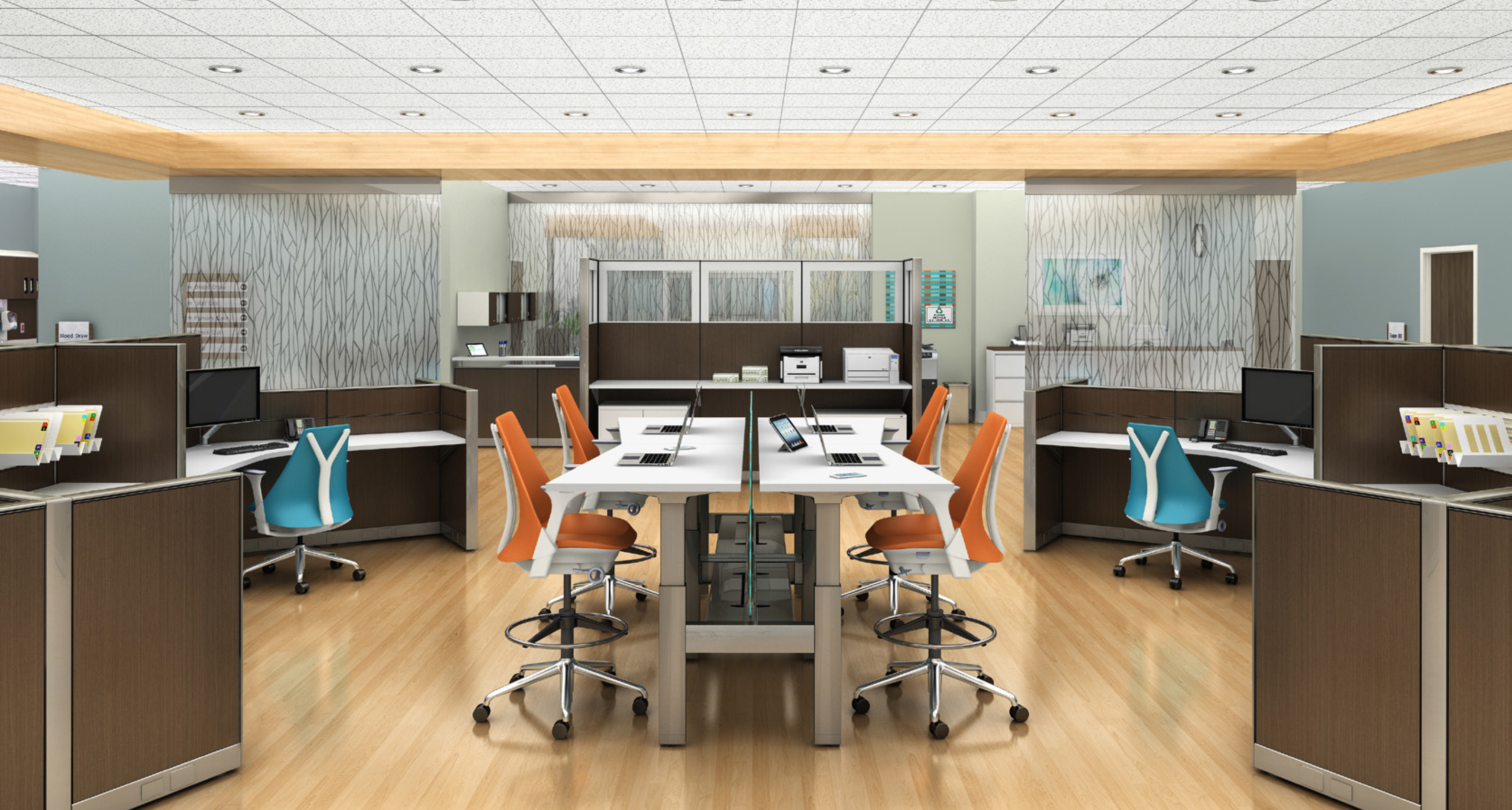 医院家具|护士站|办公家具|设计师家具|Ethospace 护士站